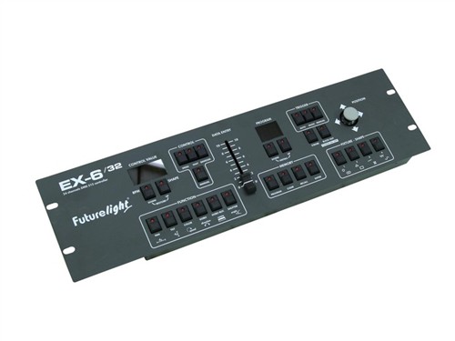 Futurelight EX-6/32 24 dmx kanálů, 32 programů, pro 4 přístroje