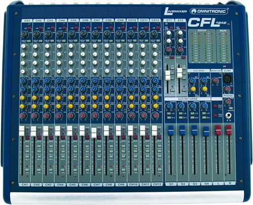 Live mixážní pult Omnitronic CFL-1242