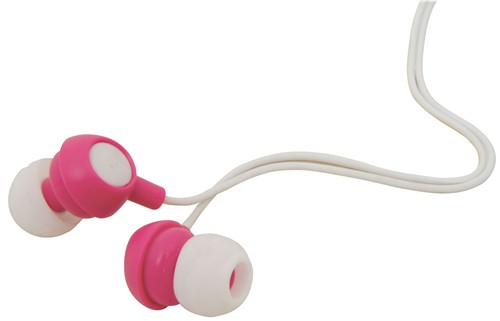 QTX sluchátka Style Mini In-Ear růžové