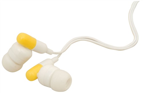 QTX sluchátka Style Pro In-Ear žluté