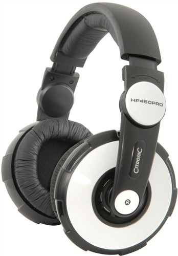 Citronic HP-450 Pro DJ sluchátka bílé