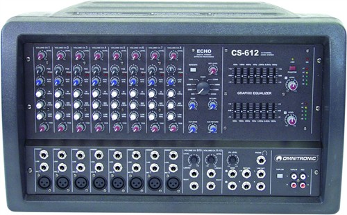 8 kanálový mixážní pult Omnitronic CS-612