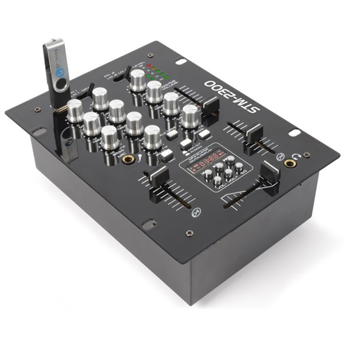 Skytec STM-2300 2 kanálový mix pult s USDB/MP3