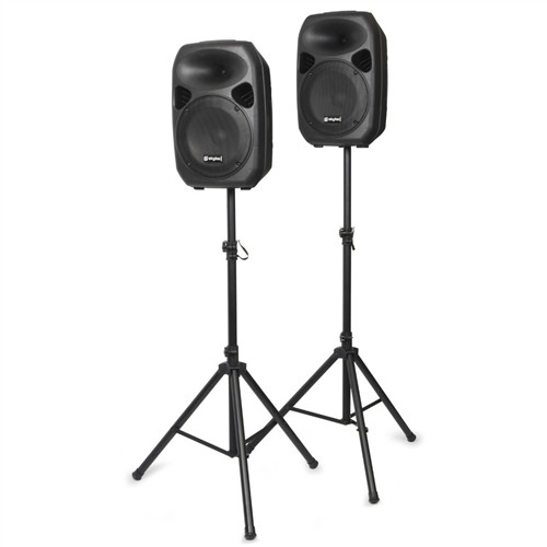 Vonyx Party Speaker Set, 2x 12" reproduktor se stojanem