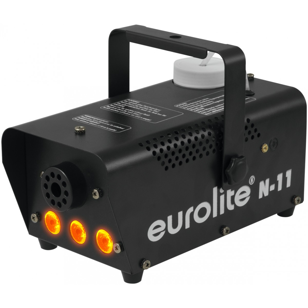 Eurolite N-11 LED výrobník mlhy s oranžovými LED diodami