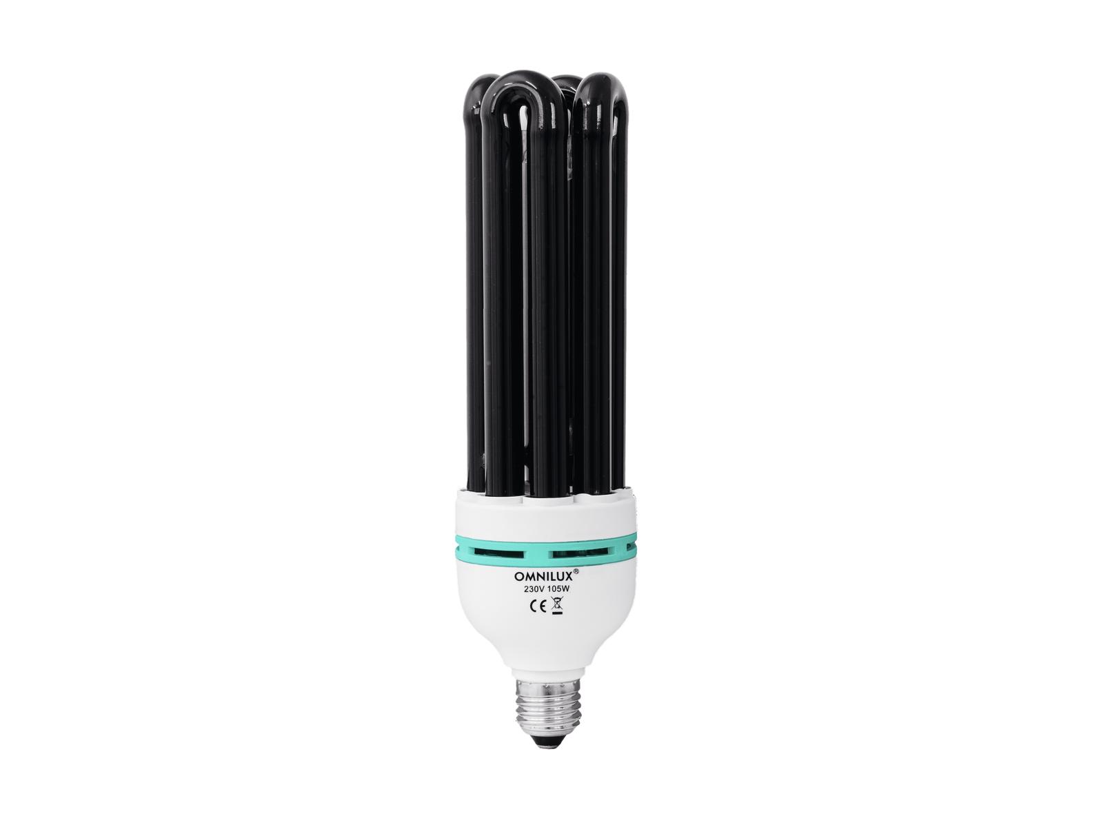 UV úsporná žárovka 85W E27 4U, 305mm, Omnilux