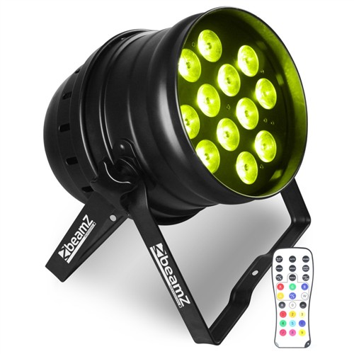 BeamZ LED PAR-64 reflektor 12x 12W RGBW, IR, DMX