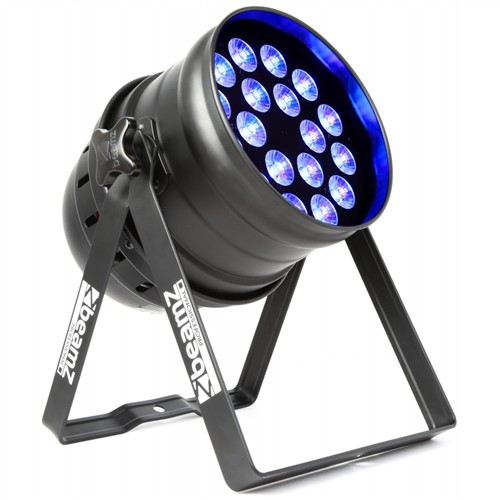 BeamZ LED PAR 64 reflektor 18x 15W RGBAW, IR, DMX