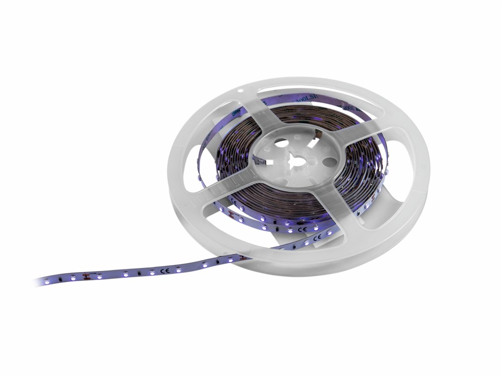 Eurolite LED 300 pásek 3528, UV světelná páska, 24 V, 5 m
