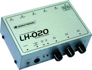 3-kanálový mini-mixer Omnitronic LH-020