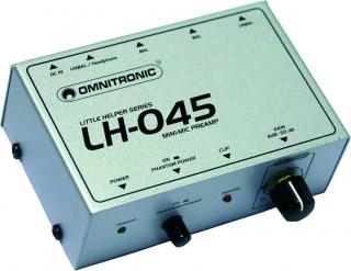 Mikrofonní předzesilovač Omnitronic LH-045