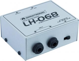 Omnitronic LH-068, DI-box, phantom napájení