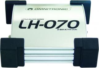 Omnitronic LH-070, aktivní DI-box dvojitý