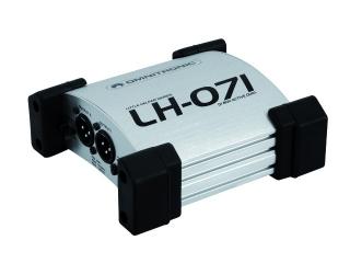 Omnitronic LH-071 aktivní dual DI box TRS