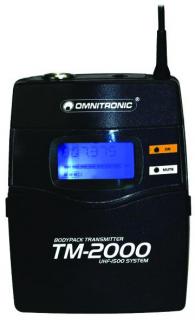 Omnitronic TM-2000, bezdrátový mikrofonní vysílač
