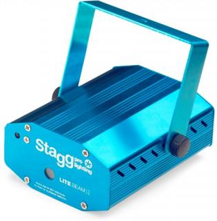 Stagg Laser LITE 110mW 4 in 1, modrý