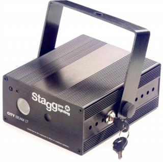 Stagg Laser CITY 140mW Multistar, černý