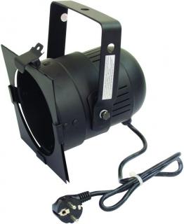 Kompaktní reflektor, patice E27 PAR-38, černý