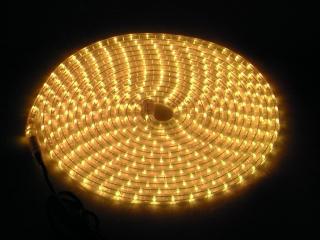 Světelný kabel, žlutý, 9m