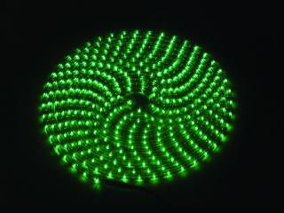 Světelný kabel, zelený, 9m