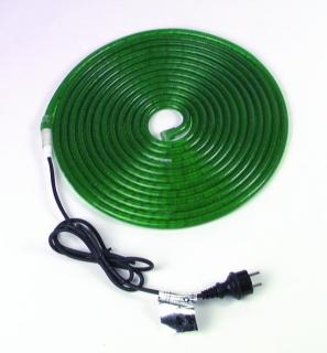 Světelný kabel, zelený, 5m