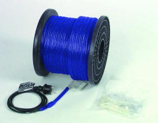 Světelný kabel 44, modrý, 44m