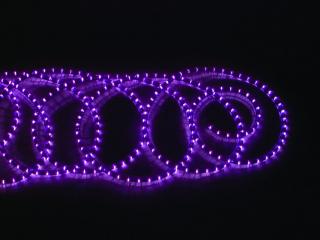 Světelný kabel, fialový, 5m