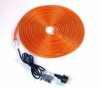 Světelný kabel, oranžový, 5m