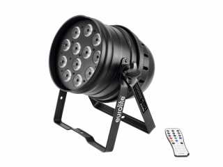 Eurolite LED PAR-64, 12x8W QCL, Floor černý