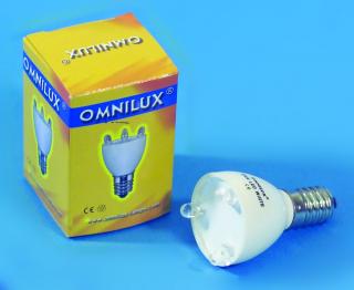 230V E14 0.2W LED Omnilux, bílá