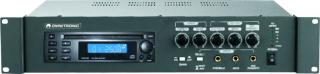 100V Zesilovač s CD přehrávačem pro PA 50W RMS Omnitronic EIO3-50I