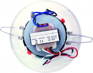 100 V reproduktor pro připevnění na strop 3-6W RMS Omnitronic CS-2.5, černý