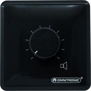 Omnitronic PA ovladač hlasitosti 10W stereo, černý