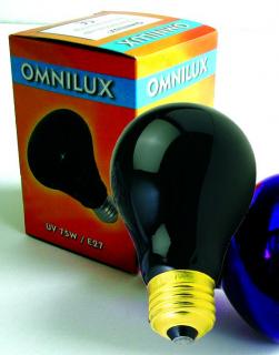 UV žárovka A19 75W Omnilux, E27