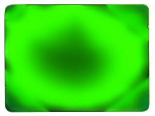 Dichrofiltr 258 x 185 x 3 mm, čirý, zelený