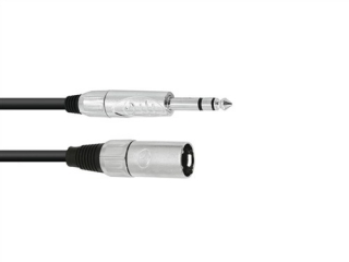 Kabel XK-50 XLR samec - Jack 6,3 stereo, 5 m