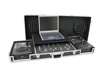 Konzole DIGI-1 2xCD/1x19 LT mixpult, černá