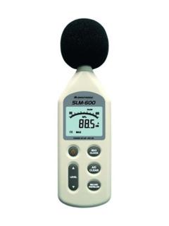 Omnitronic SLM-600 SPL, měřič hlasitosti