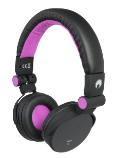 Omnitronic SHP-i3 Stereo sluchátka, růžová