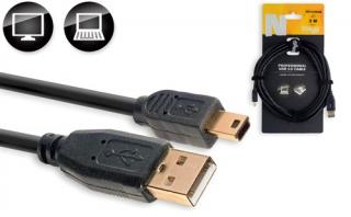 Stagg NCC3UAUNB, kabel USB 2.0 USB/MINI USB, 3m