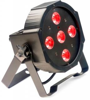 Stagg LED PAR 5x8W QCL DMX černý, LED reflektor