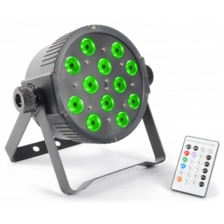 BeamZ LED FlatPAR reflektor 12x 3W RGB, IR, DMX
