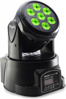 Stagg LED otočná hlavice 7x10W QCL, DMX
