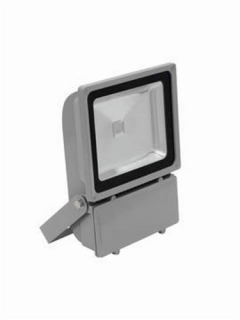 Venkovní RGB reflektor 1x 100W COB LED s dálkovým ovladačem, 120°