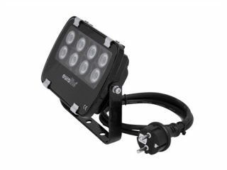 Eurolite LED IP FL-8 UV LED reflektor venkovní, 8W 