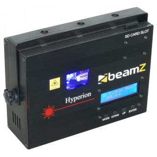 BeamZ Laser Hyperion 450mW modrý, DMX SD, animační