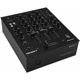 Omnitronic PM-322P, 3-kanálový mixážní pult s MP3/BT přehrávačem