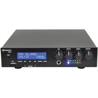 Adastra UM30, mixážní 100V zesilovač, 30W, BT/MP3/FM