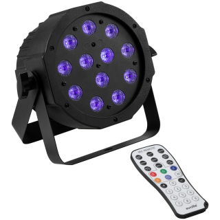 Eurolite LED SLS-12 UV Floor, 12x1W UV LED, DMX, IR