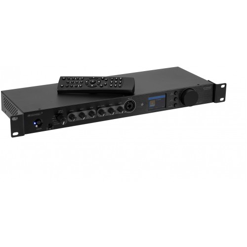 OMNITRONIC EP-220NET předzesilovač s DAB+, FM a Bluetooth